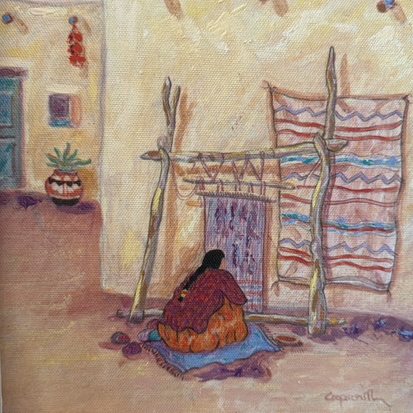 Vintage painting  By Justin Coopersmith